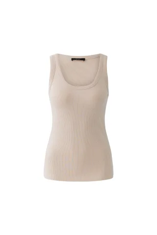 Oui - Tank Top peach whip - Gr. - 36
