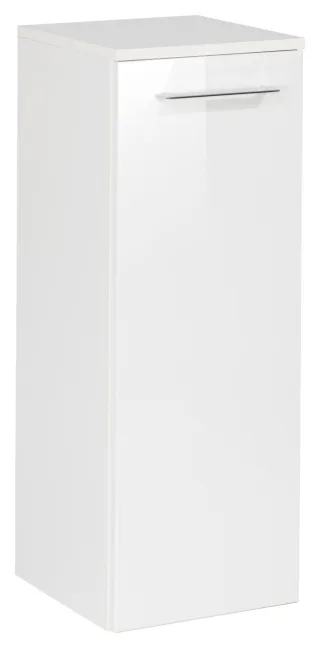 Fackelmann B.perfekt Midi-Schrank 30,5x81x32 Weiß/Weiß, 84173 84173