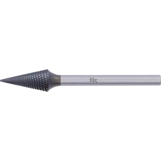 PFERD TOOLS Hartmetall Hochleistungsfrässtift MICRO Spitzkegel SKM Ø 06x13mm Schaft-Ø 3mm HICOAT beschichtet für die Feinbearbeitung - 21215074