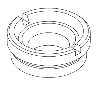 KWC Aquarotter Ventilsitz DN 20, 2000104903 , 2000104903 2000104903