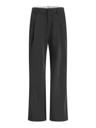 JACK&JONES - JPSTBILL BAMFORD PLEATED CHINO JNR Dark Grey Melange - Gr. - 146