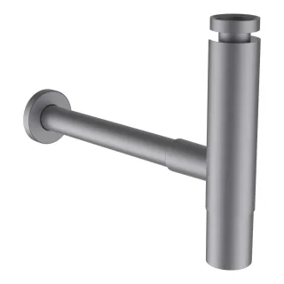 Design Siphon, PVD Edelstahl gebürstet H3749800900001