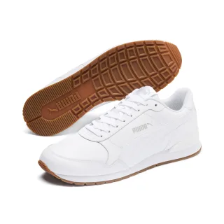 PUMA Sneaker "ST RUNNER V2 FULL L" mit Schnürverschluss, mit SOFTFOAM+ Dämpfungstechnologie, aus Leder
