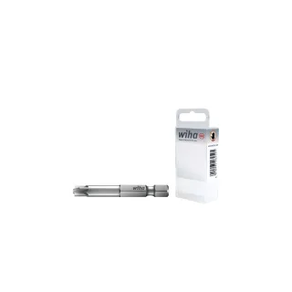 Wiha Bit Professional 70 mm PlusMinus/Pozidriv 2-teilges Set (SL/PZ1) 1/4 zoll E6,3 in Box - 36086