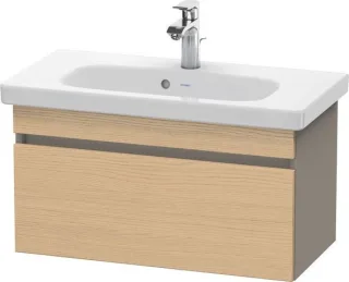 Duravit DuraStyle Waschtischunterbau wandhängend Natur Eiche & Basalt Matt 730x368x398 mm - DS639903 DS639903043