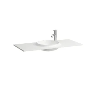 LAUFEN Möbel-Waschtisch Slim 977x445 Marbond weiß, H8140750001141 H8140750001141