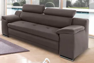 sit&more 3-Sitzer "Andiamo" inklusive Kopfteilverstellung