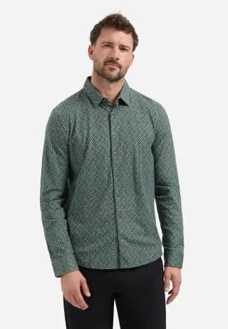 No Excess - Shirt Jersey Allover Printed dark steel - Gr. - M