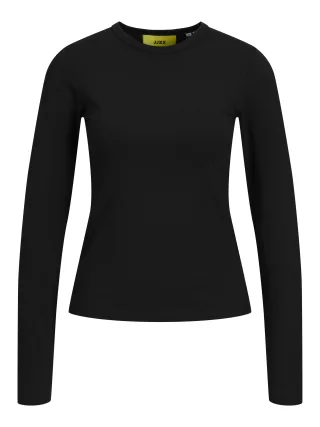 JJXX - JXCELINE GIGI STR LS SOLID TEE JRS NOOS Black - Gr. - XL