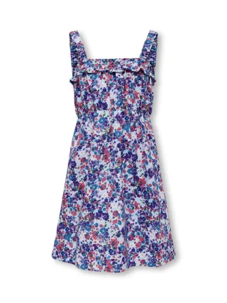 KIDS ONLY - KOGTILMA SMOCK STRAP DRESS PTM clear sky - Gr. - 152