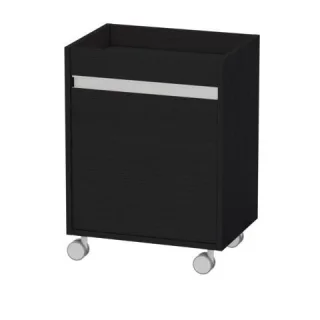 Duravit Ketho Rollcontainer Eiche Schwarz 500x360x670 mm - KT2530R1616 KT2530R1616