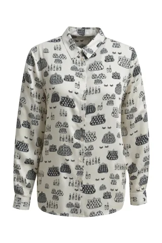 Milano Italy - shirt blouse 1/1 sleeve - Gr. - 42