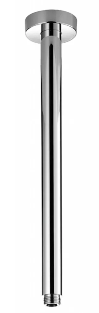 Herzbach Living Spa Deckenarm, 300mm, rund chrom, 11.664830.1.01 11.664830.1.01
