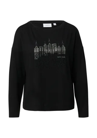 comma - T-Shirt schwarz - Gr. - 42