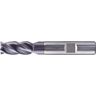 PFERD Tools VHM Eckfräser lang 4 Schneiden 45° Fase TiAlN Schaft HB Universal Line - 23000145