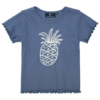 BASEFIELD - BASEFIELD T-Shirt mit Ananas-Print jeans blue - Gr. - 104/110