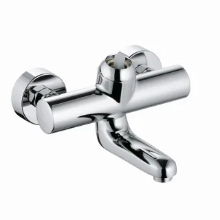 Kludi PROVITA Wandarmatur-EHM DN 15 ohne Hebel, Ausladung 183 mm chrom, 335300500 335300500