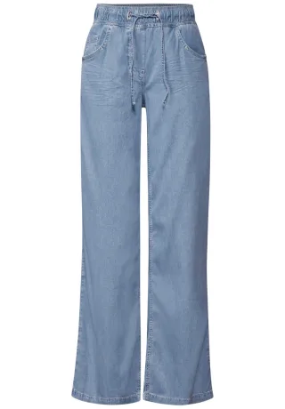Cecil - Wide Leg Jeans blau - Gr. - L/30