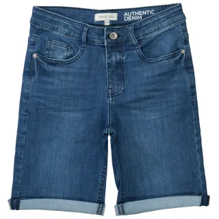 STACCATO - Kn.-Jeans-Bermudas,Classic Fit dark blue denim - Gr. - 176