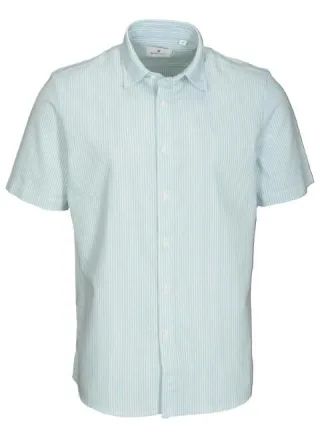 BASEFIELD - He.-Freizeithemd 1/2 Arm sea green - Gr. - XL