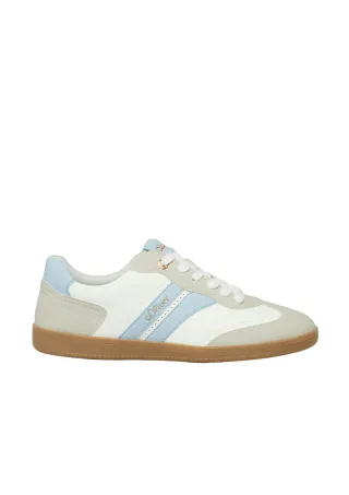 s.Oliver - Sneaker weiß|blau - Gr. - 36