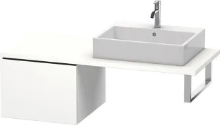 Duravit L-Cube Unterschrank für Konsole Weiß Supermatt 520x547x400 mm - LC583208484 LC583208484