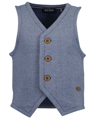 Blue Seven - kl Kn Sweat-Weste blau - Gr. - 98