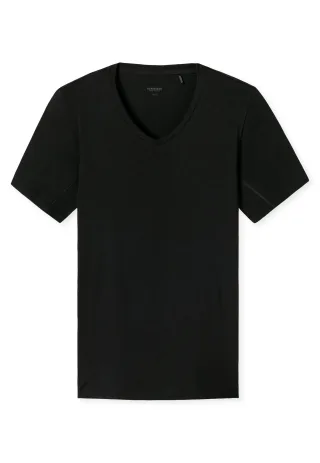 SCHIESSER - Shirt schwarz - Gr. - 8