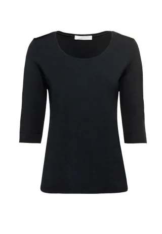 Bianca - Langarmshirt - Diella schwarz - Gr. - 36