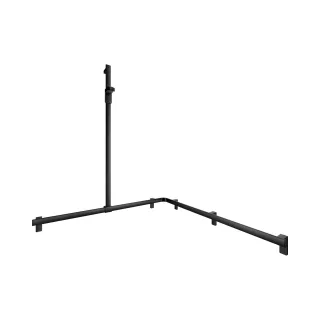 KEUCO AXESS Eck-Duschhandlauf 90° mit Brausestange, Metall, B: 115 H: 130,1 T: 115 cm, 35015370402 35015370402