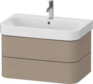 Duravit Happy D.2 Plus Waschtischunterbau wandhängend Leinen Matt 775x490x415 mm - HP4387075750000 HP4387075750000