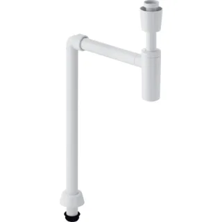 Geberit Tauchrohrsiphon für Waschbecken, Abgang vertikal d40 G1 1/4 weiß-alpin, 151028111 151028111