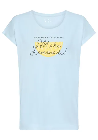 LASCANA - Vivance Dreams VD T-Shirt blue - Gr. - 48/50