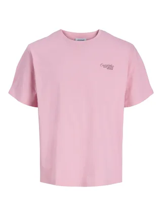 JACK&JONES - JJROAR TEE SS CREW NECK JNR Prism Pink - Gr. - 152