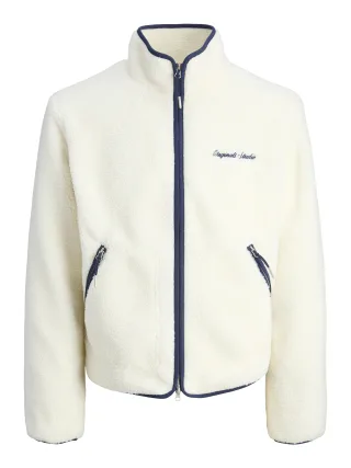 JACK&JONES - JORNORREBRO TEDDY JACKET ocean cavern - Gr. - S