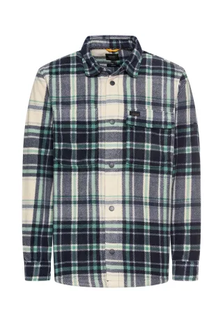camel active - Overshirt mit Seitentaschen fir green - Gr. - XXL