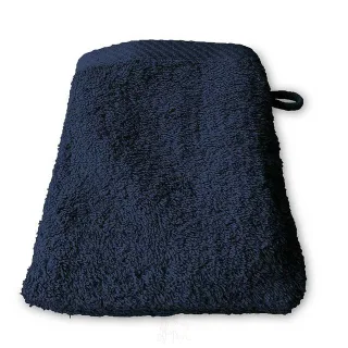 Lanudo? Waschhandschuh Pure Line 21x15 cm Marineblau