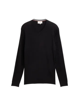 Tom Tailor - Strickpullover mit Kaschmir-Anteil black - Gr. - XXL