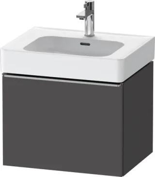 Duravit D-Neo Waschtischunterbau wandhängend Graphit Matt 584x452x440 mm - DE4276070490000 DE4276070490000