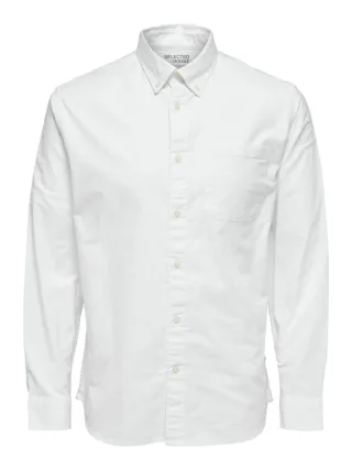 Selected - Hemd - Slhregrick weiß - Gr. - XXL