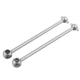2PCS WLtoys 144001 144010 1/14 RC Car Spare Metal Universal Drive Shaft 1282 Vehicles Model Parts