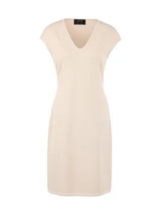 Marc Cain Collections - Feinstrick-Kleid Rethink Together magnolia - Gr. - 38