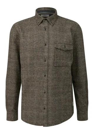 s.Oliver - Hemd braun - Gr. - XL
