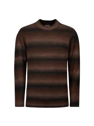 No Excess - Pullover mit Rundhalsausschnitt braun - Gr. - L