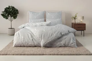 OTTO home Bettwäsche "Matilda in Gr. 135x200 oder 155x220 cm" 2 Bettwäsche aus Baumwolle, Bettwäsche mit skandinavischem Design