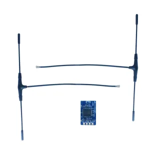 BAYCK 915Mhz Dual Core RX Long Range TCXO Diversity Receiver with Antenna for FPV Racing Drone