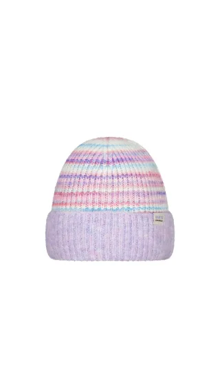 Barts - Gefütterte Mädchenmütze mit Space-Dyed-Muster Violett - Gr. - 53/55