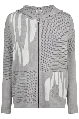 Barbara Lebek - Strick silver - Gr. - 46