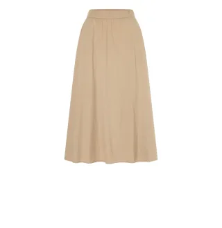 MAC - MAC JEANS - MIDI SKIRT, Ultra light braun - Gr. - L/OL