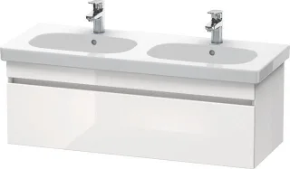 Duravit DuraStyle Waschtischunterbau wandhängend Weiß Hochglanz 1150x453x398 mm - DS638602222 DS638602222